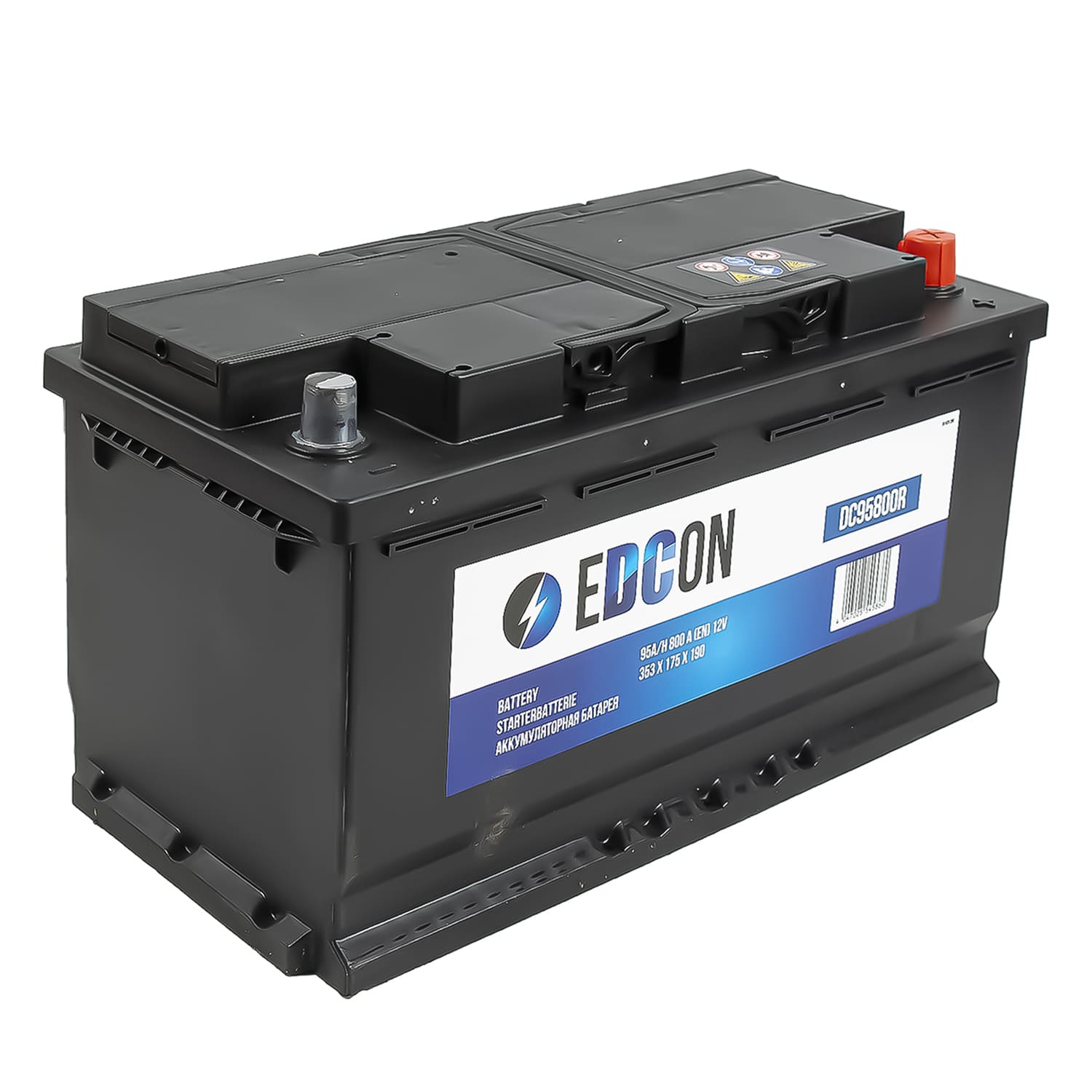 Buy Battery Edcon 95Ah 850A (R) for Passenger Car