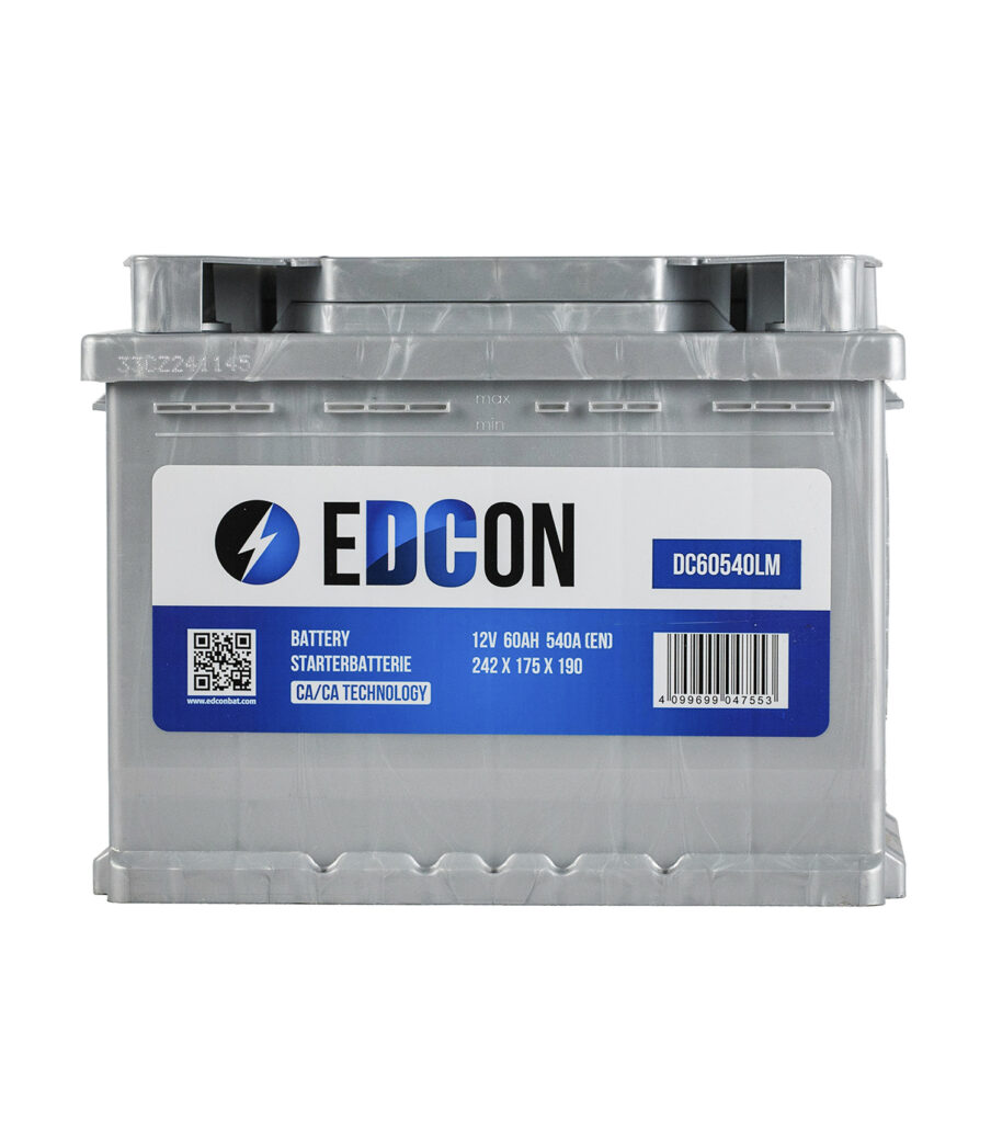 Аккумулятор Edcon 60Ah 540A (L)